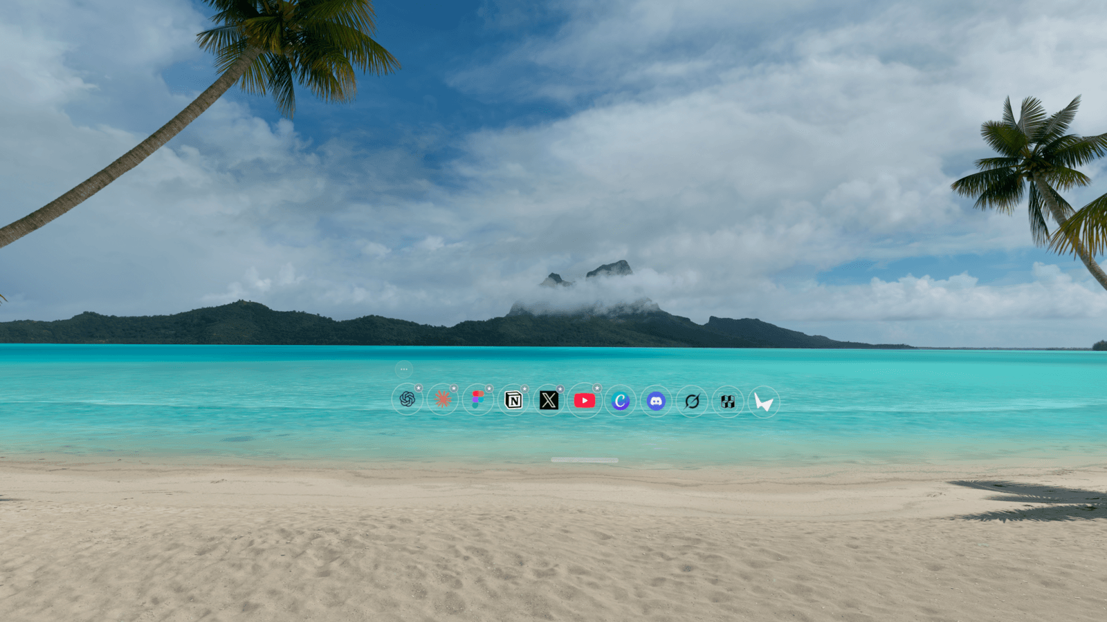 WaypointHub orbs floating in your space