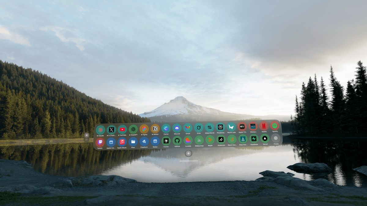 Orb view with beautiful scenery